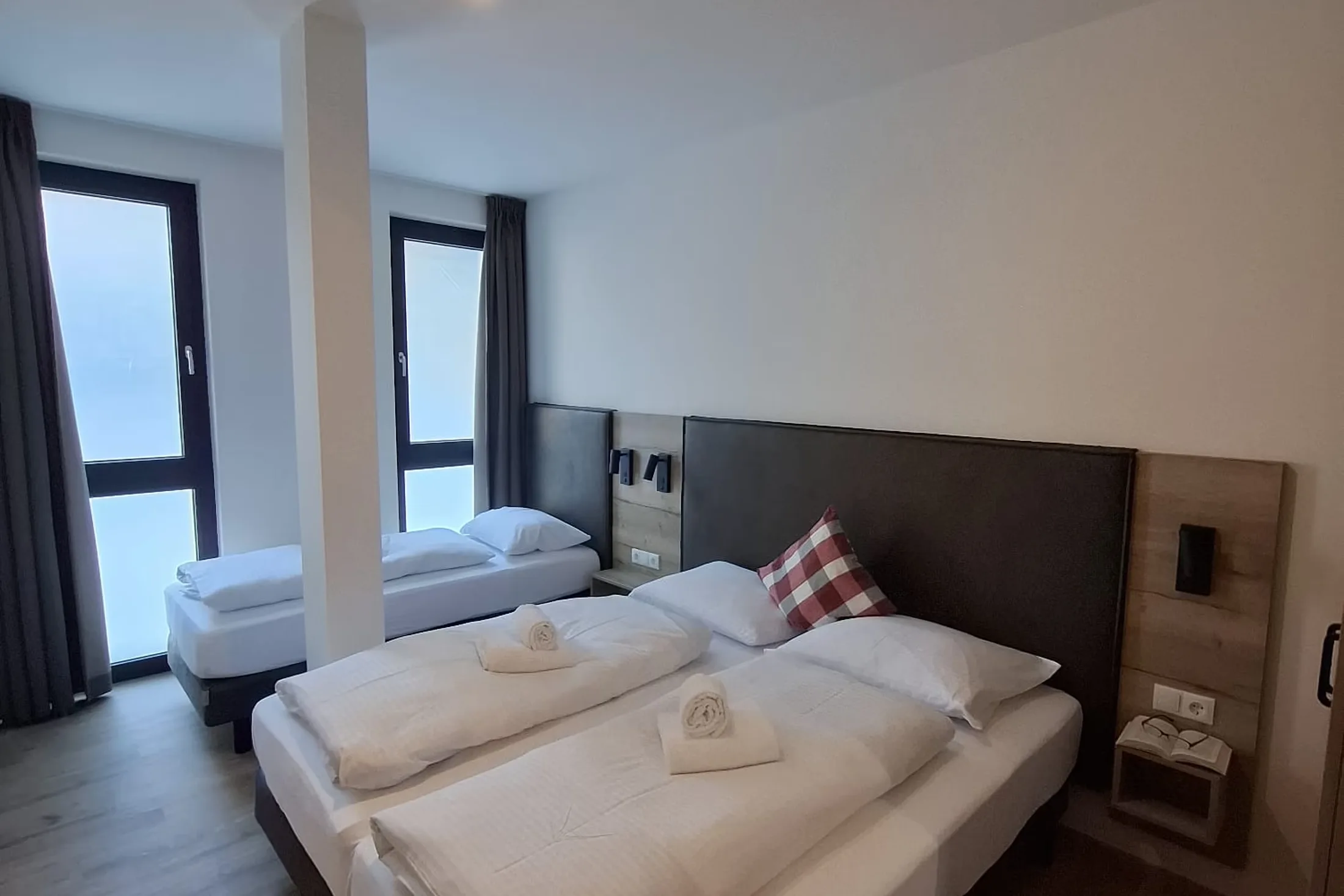 Schlafzimmer von Apartment 250 im Gastauer in St. Gallenkirch