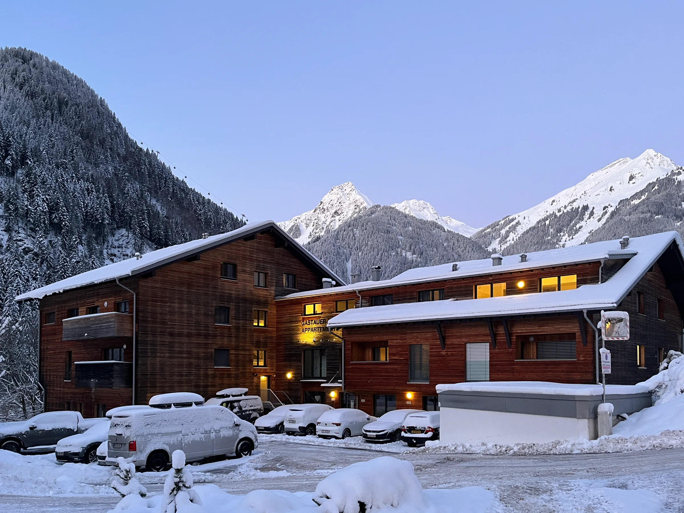 Gastauer Apartments in St. Gallenkirch als Ausgangspunkt für den Winterurlaub im Montafon