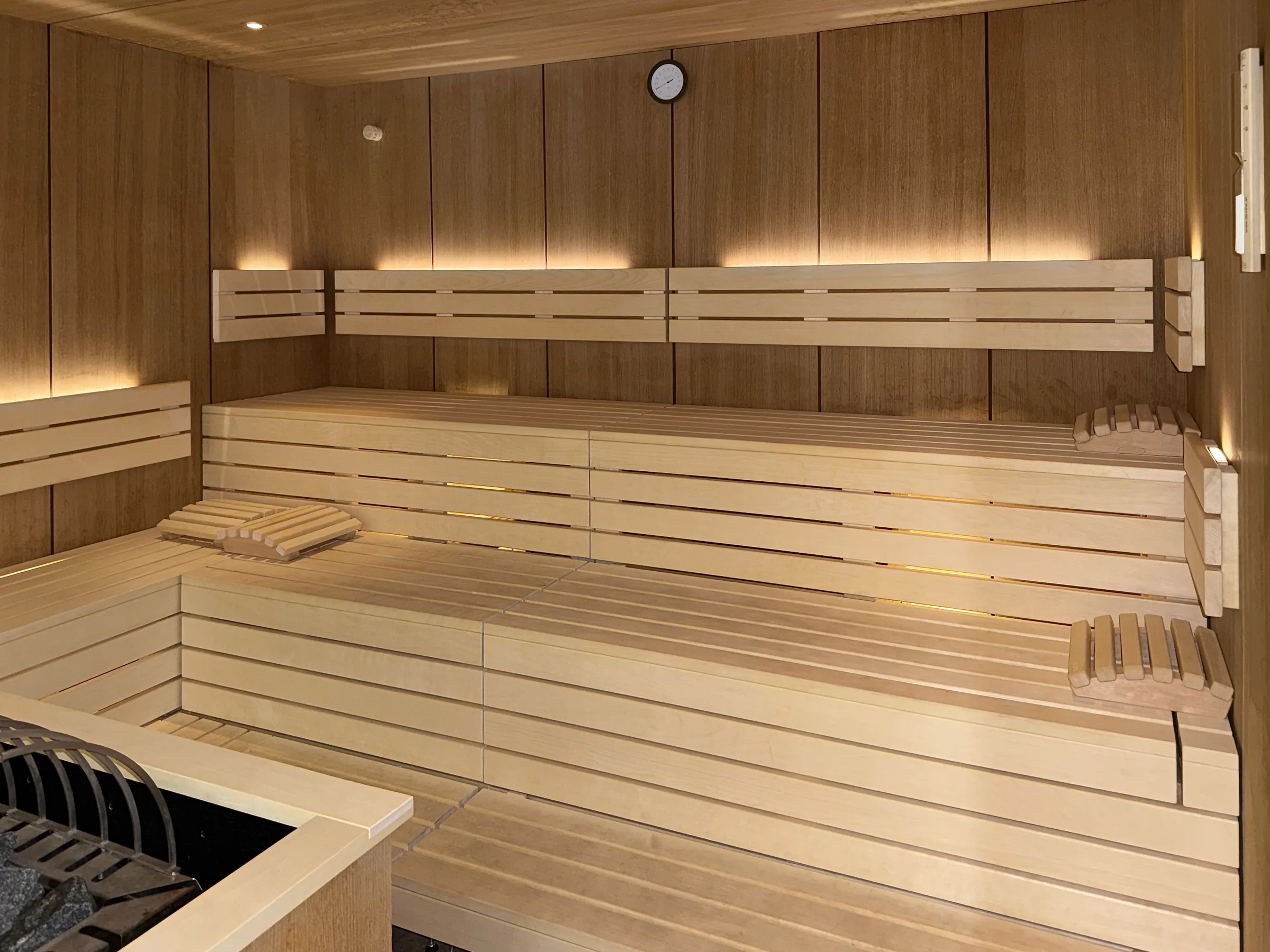 Finnische Sauna der Gastauer Apartments in St. Gallenkirch