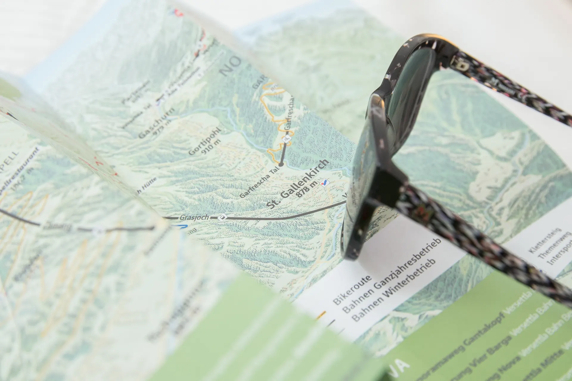 Anreise durch das Montafon nach St. Gallenkirch